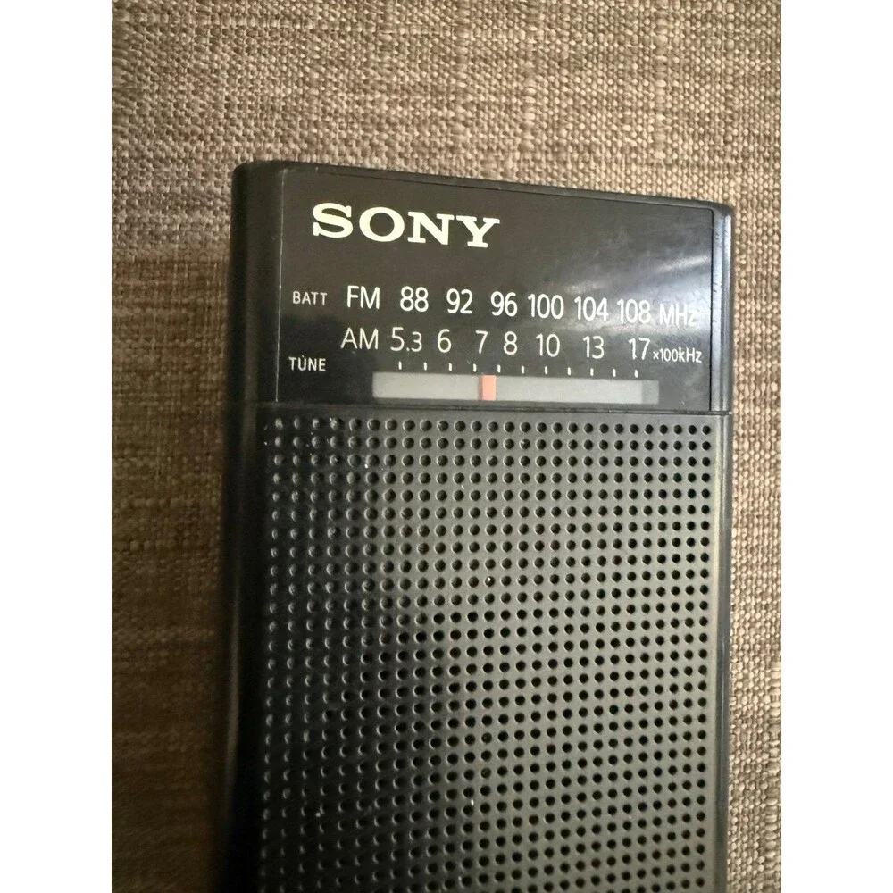 Vintage Sony ICF-P26 Portable Pocket FM/AM Radio *Tested*